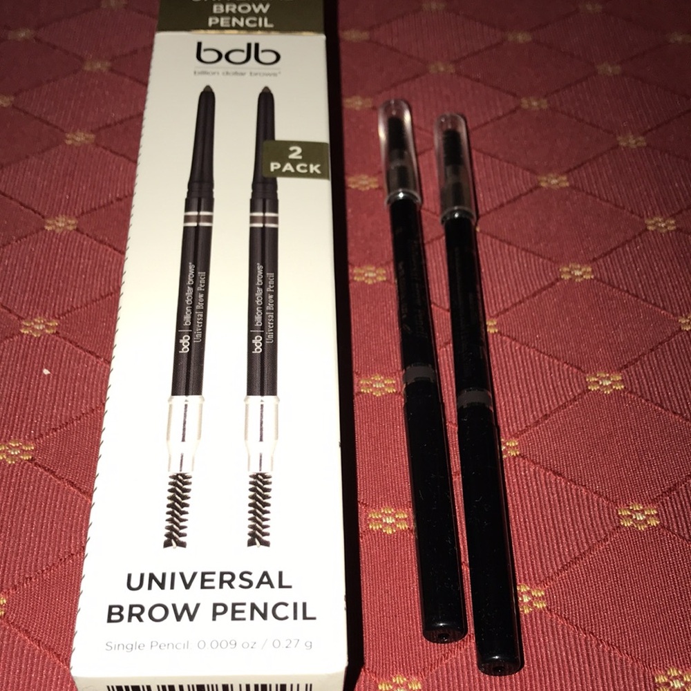 billion dollar brows 2pack universal brow pencil new